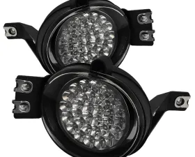 Spyder Auto Chrome LED Fog Lights for Dodge Ram 2002-2006, Durango 2004-2005