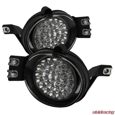 Spyder Auto Chrome LED Fog Lights for Dodge Ram 2002-2006, Durango 2004-2005 - FL-LED-DRAM02-C