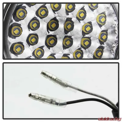 Spyder Auto Chrome LED Fog Lights for Dodge Ram 2002-2006, Durango 2004-2005 - FL-LED-DRAM02-C