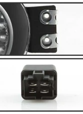 Spyder Auto Chrome LED Fog Lights for Dodge Ram 2002-2006, Durango 2004-2005                                     - FL-LED-DRAM02-C - Image 5