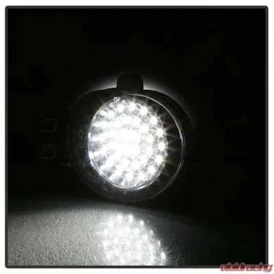 Spyder Auto Chrome LED Fog Lights for Dodge Ram 2002-2006, Durango 2004-2005 - FL-LED-DRAM02-C