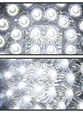 Spyder Auto Chrome LED Fog Lights for Dodge Ram 2002-2006, Durango 2004-2005                                     - FL-LED-DRAM02-C - Image 7