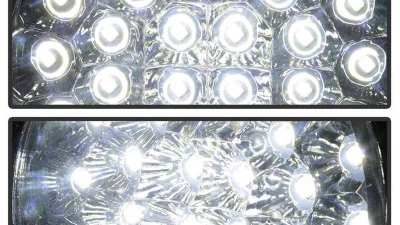 Spyder Auto Chrome LED Fog Lights for Dodge Ram 2002-2006, Durango 2004-2005                                     - FL-LED-DRAM02-C - Image 7