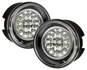 Spyder Auto Chrome LED Fog Lights for Jeep Grand Cherokee 2005-2007, Durable Design