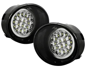 Spyder Auto Chrome LED Fog Lights for Nissan Titan | Armada 2004-2008