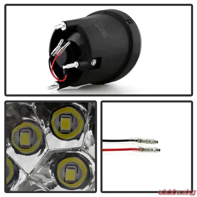 Spyder Auto Chrome LED Fog Lights for Nissan Titan | Armada 2004-2008 - FL-LED-NT04-C