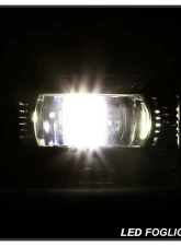 Spyder Auto Full LED Fog Lights for Ford F150 F250 F350 F450 F550 Super Duty 2017-2018                                     - FL-LED-PRO-4 - Image 7
