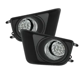 Spyder Auto Clear LED Fog Lights with Switch for Toyota Tacoma 2012-2015