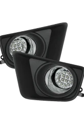 Spyder Auto Clear LED Fog Lights with Switch for Toyota Tacoma 2012-2015                                     - FL-LED-TTA2012-C - Image 2