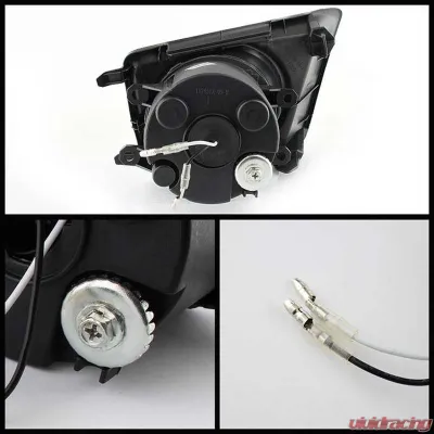 Spyder Auto Clear LED Fog Lights with Switch for Toyota Tacoma 2012-2015 - FL-LED-TTA2012-C