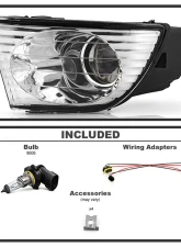 Spyder Auto Clear OEM Fog Lights for Lexus IS300 2001-2005, Durable Plastic, Easy Install                                     - FL-LIS01-C - Image 2