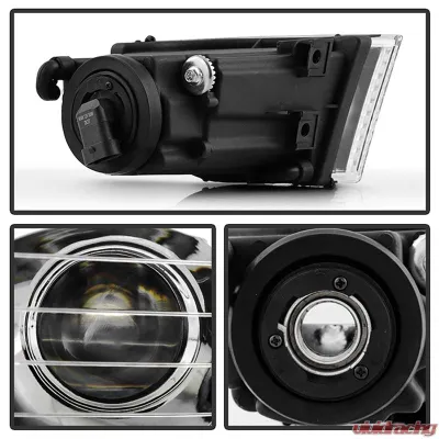 Spyder Auto Clear OEM Fog Lights for Lexus IS300 2001-2005, Durable Plastic, Easy Install - FL-LIS01-C