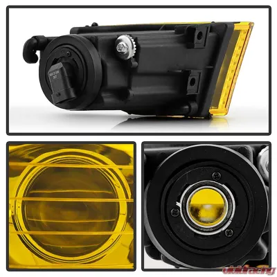 Spyder Auto Yellow OEM Fog Lights for Lexus IS300 2001-2005, Durable Design - FL-LIS01-Y