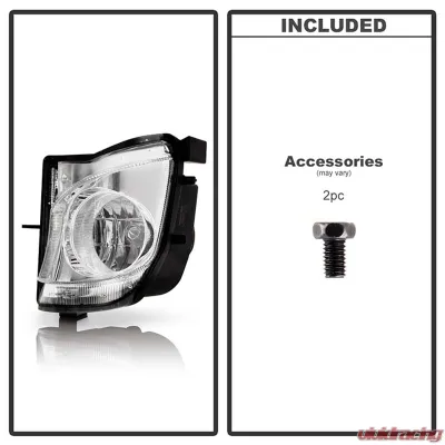 Spyder Auto Clear OEM Fog Lights for Lexus IS350 2006-2009, FL-LIS06-C - FL-LIS06-C