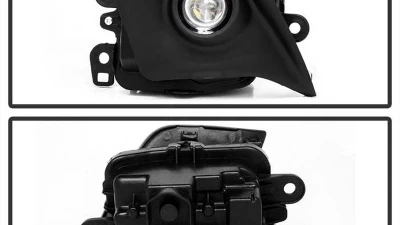 Spyder Auto Clear LED Fog Lights with Switch for Lexus IS350 F-Sport 2014-2016                                     - FL-LIS250-FS-C - Image 2
