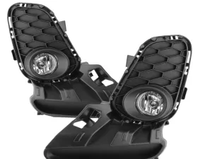 Spyder Auto Clear OEM Fog Lights with Switch for Mazda 3 2012-2013 4Dr/5Dr