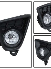 Spyder Auto OEM Fog Light with Universal Switch Clear for Mazda CX-5 2012-2015                                     - FL-MCX52012-C - Image 2