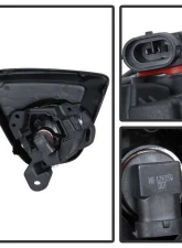 Spyder Auto OEM Fog Light with Universal Switch Clear for Mazda CX-5 2012-2015                                     - FL-MCX52012-C - Image 3