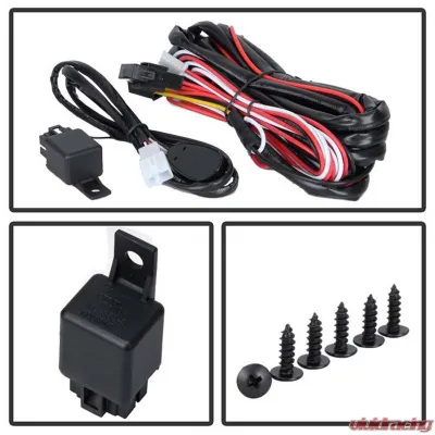 Spyder Auto OEM Fog Light with Universal Switch Clear for Mazda CX-5 2012-2015 - FL-MCX52012-C