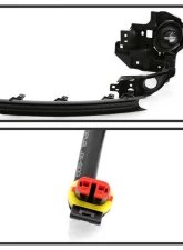 Spyder Auto Full LED Fog Light with Switch for Mazda CX-5 2017-2018, Clear                                     - FL-MCX52017-LED-C - Image 4