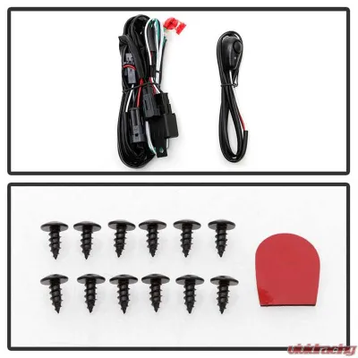 Spyder Auto Full LED Fog Light with Switch for Mazda CX-5 2017-2018, Clear - FL-MCX52017-LED-C