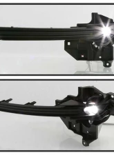 Spyder Auto Full LED Fog Light with Switch for Mazda CX-5 2017-2018, Clear                                     - FL-MCX52017-LED-C - Image 7