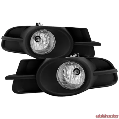 Spyder Auto Clear OEM Fog Lights with Switch for Mitsubishi Galant 2009-2012 - FL-MG09-C