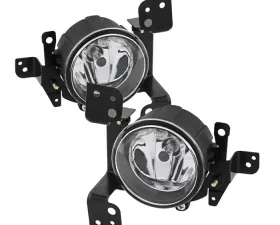 Spyder Auto Clear OEM Fog Lights with Switch for Mitsubishi Mirage 2014-2016
