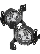 Spyder Auto Clear OEM Fog Lights with Switch for Mitsubishi Mirage 2014-2016                                     - FL-MM2014-C - Image 6