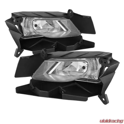 Spyder Auto Clear OEM Fog Lights with Switch for Mazda 3 2.5L 2010-2011 - FL-MM32010-C