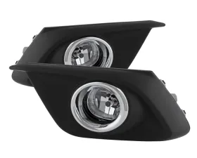 Spyder Auto Clear OEM Fog Light with Switch for Mazda 3 2014-2015, 32014-C