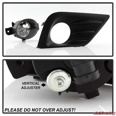 Spyder Auto OEM Fog Lights with Switch Clear for 2016-2017 Nissan Altima Sedan - FL-NA16-C