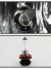 Spyder Auto OEM Fog Lights with Switch Clear for 2016-2017 Nissan Altima Sedan                                     - FL-NA16-C - Image 5