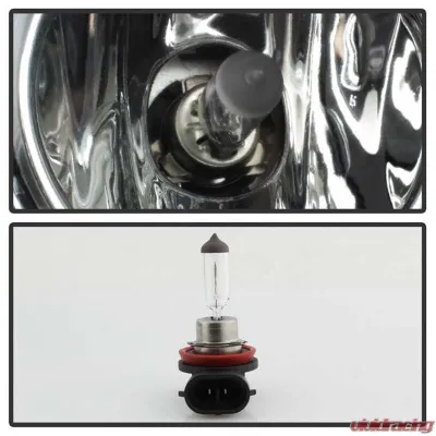 Spyder Auto OEM Fog Lights with Switch Clear for 2016-2017 Nissan Altima Sedan - FL-NA16-C