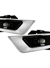 Spyder Auto Full LED Fog Lights with Switch for Nissan Armada 2021-2023, Clear Lens                                     - FL-NARM2021-LED-C - Image 6