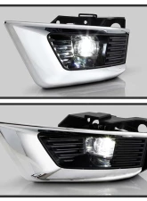 Spyder Auto Full LED Fog Lights with Switch for Nissan Armada 2021-2023, Clear Lens                                     - FL-NARM2021-LED-C - Image 5