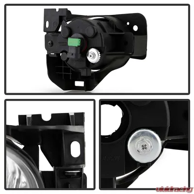 Spyder Auto Clear OEM Fog Lights with Switch for Nissan Maxima 2009-2015 - FL-NM2010-C