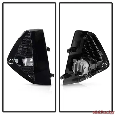 Spyder Auto OEM Style LED Fog Light with Switch for 2019-2021 Nissan Murano, Clear - FL-NMU19-LED-C