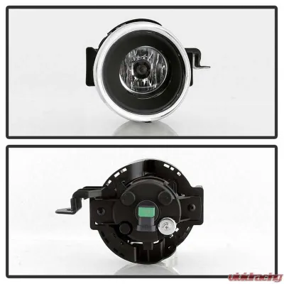 Spyder Auto OEM Fog Lights with Switch, Clear, for Nissan Rogue 2017-2018 - FL-NR2017-SP-C