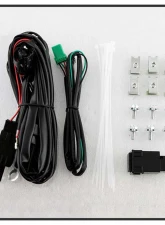 Spyder Auto OEM Fog Lights with Switch, Clear, for Nissan Rogue 2017-2018                                     - FL-NR2017-SP-C - Image 5