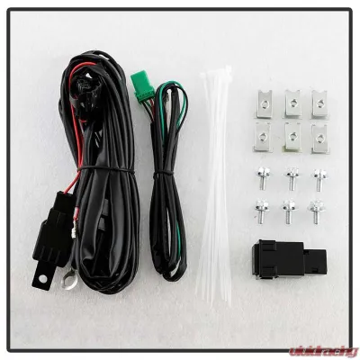 Spyder Auto OEM Fog Lights with Switch, Clear, for Nissan Rogue 2017-2018 - FL-NR2017-SP-C