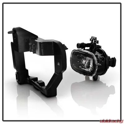Spyder Auto Full LED Fog Lights with Switch for Nissan Rogue 2021-2022, Clear - FL-NR2021-LED-C