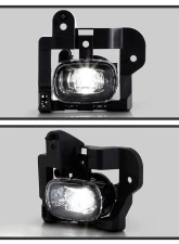Spyder Auto Full LED Fog Lights with Switch for Nissan Rogue 2021-2022, Clear                                     - FL-NR2021-LED-C - Image 5