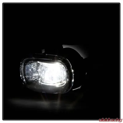 Spyder Auto Full LED Fog Lights with Switch for Nissan Rogue 2021-2022, Clear - FL-NR2021-LED-C
