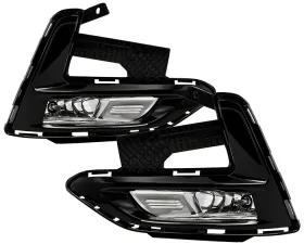 Spyder Auto OEM Style Fog Lights with Switch Clear for Nissan Sentra 2020-2022