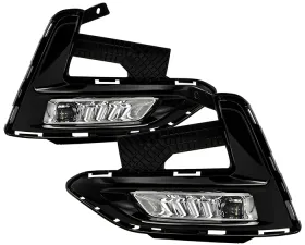 Spyder Auto OEM Style Fog Lights with Switch Clear for Nissan Sentra 2020-2022
