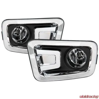 Spyder Auto OEM Style Fog Lights with Switch Clear for Nissan Titan 2016-2018 - FL-NT16-C