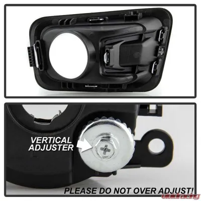 Spyder Auto OEM Style Fog Lights with Switch Clear for Nissan Titan 2016-2018 - FL-NT16-C