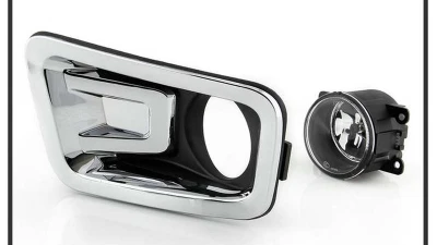 Spyder Auto OEM Style Fog Lights with Switch Clear for Nissan Titan 2016-2018                                     - FL-NT16-C - Image 5