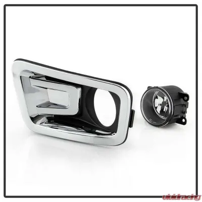 Spyder Auto OEM Style Fog Lights with Switch Clear for Nissan Titan 2016-2018 - FL-NT16-C